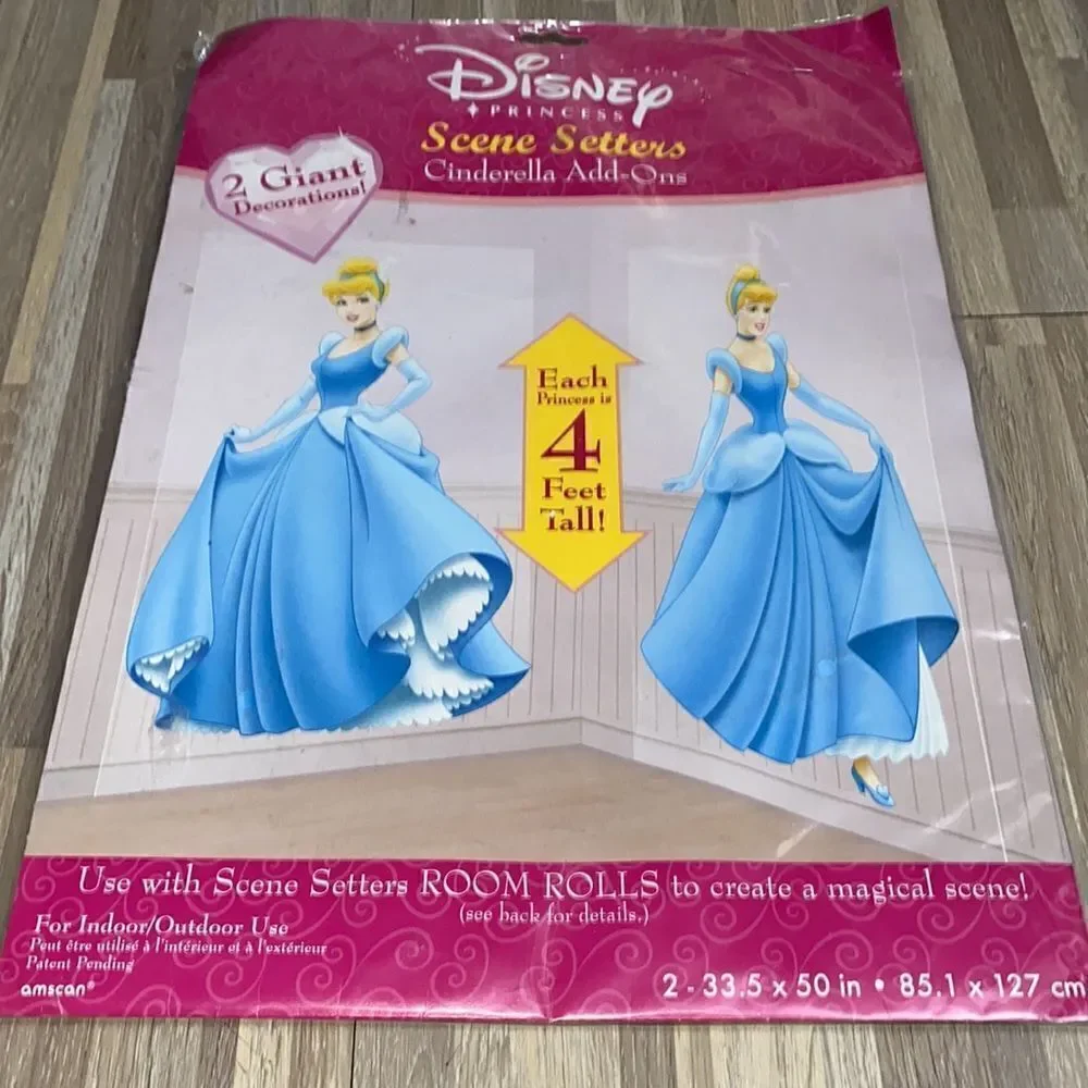 Disney Cinderella Lithograph 2 Disc Special Edition and large Disney princess